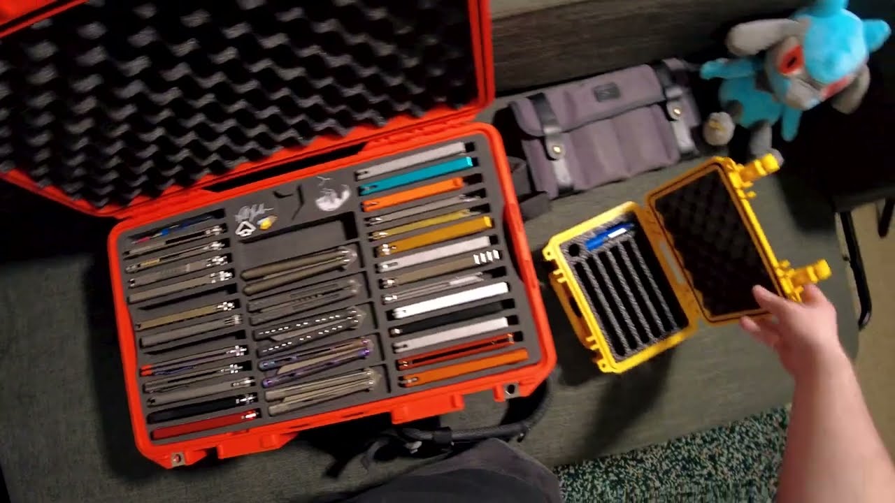 How to Make a CUSTOM Case for Your Knives! (Tutorial) 💎