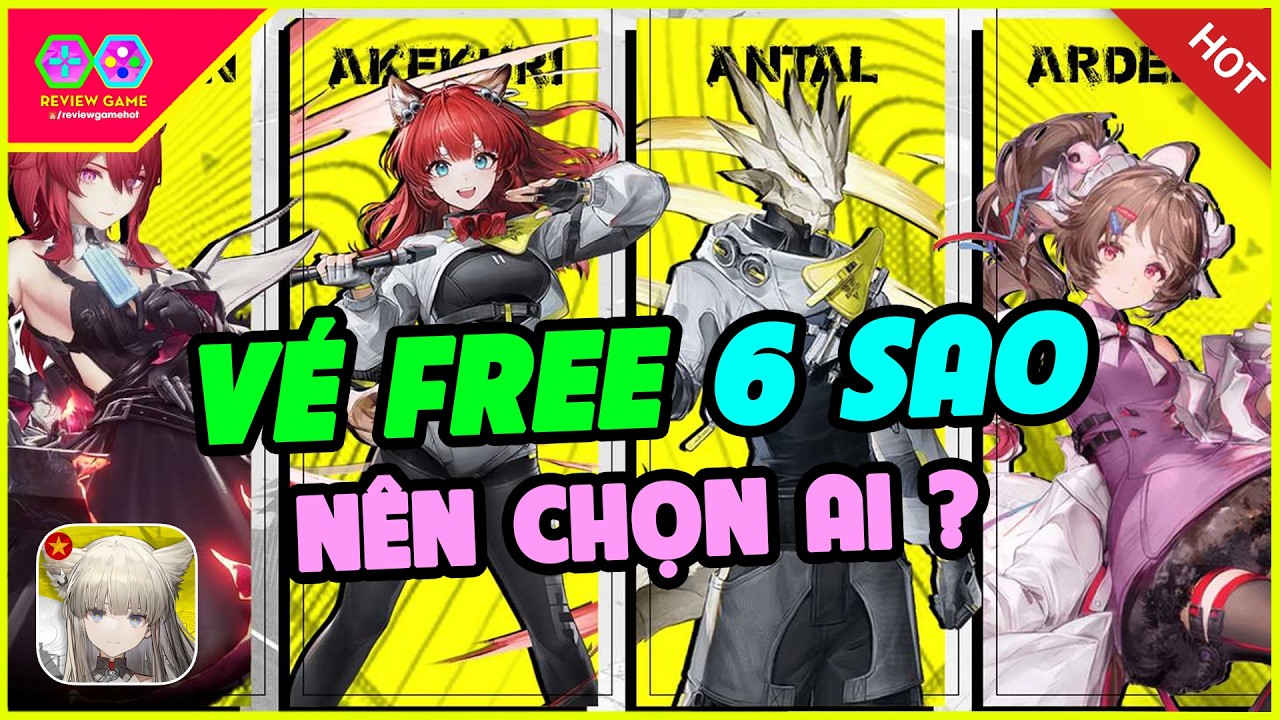 Arknights: Endfield VN - Game Tặng Free Vé Chọn 6 Sao SSR Nên Chọn Ai? Share 4 Team Mạnh Nhất Game