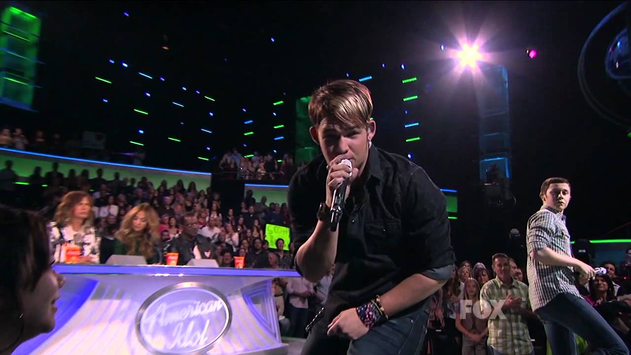 true HD Scotty McCreery & James Durbin duet 