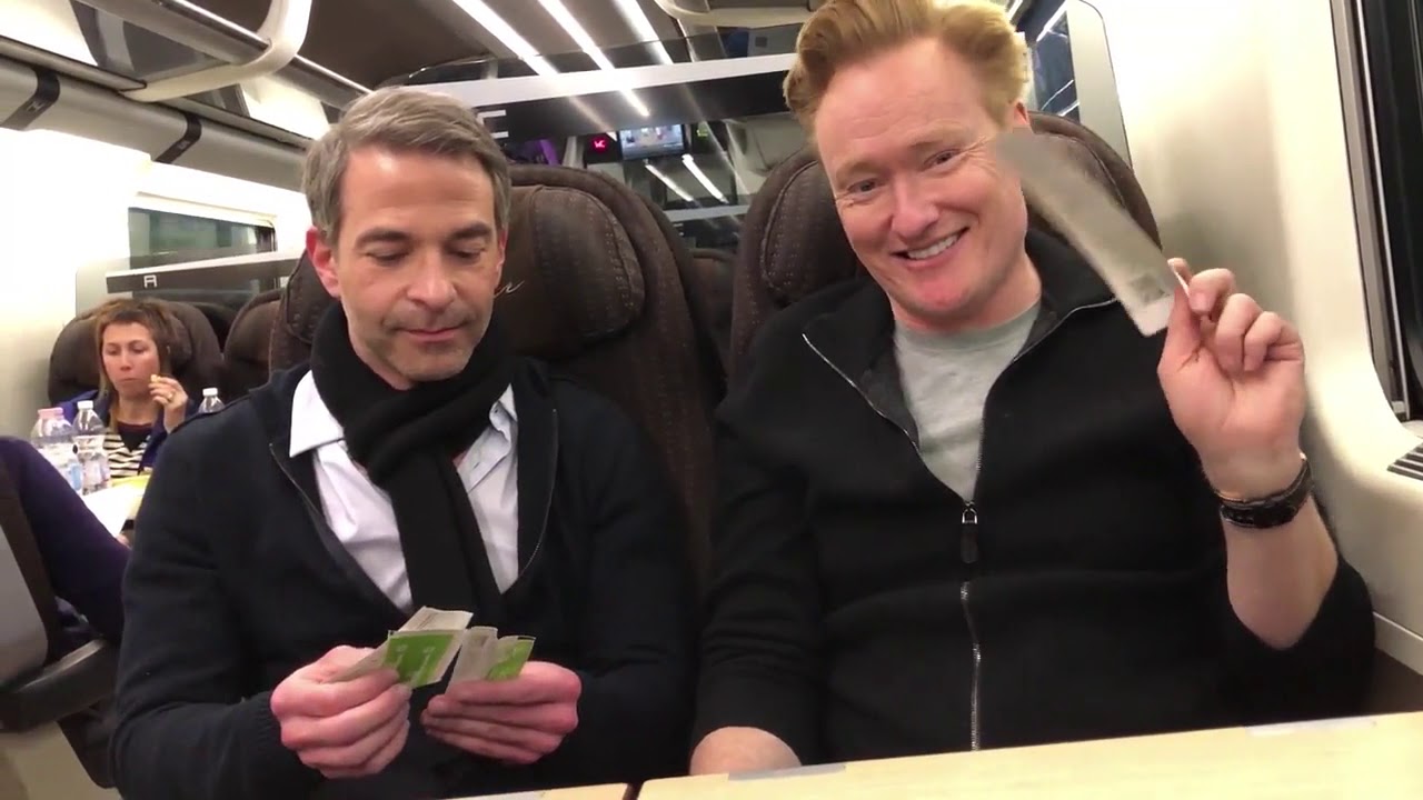 Conan and Jordan's Train Ride To Naples (Italy 2018) | FULL VIDEO | Jordan broke character