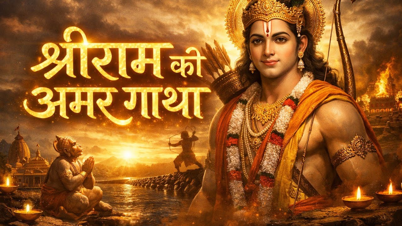श्रीराम की अमर गाथा | Ramayan Divine Bhajan | Child Voice Bhakti Song | Jai Shri Ram