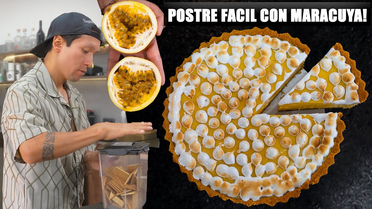 DELICIOSO POSTRE CON MARACUY&Aacute; EN 3 PASOS | Abelca