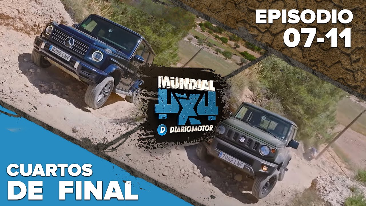 Comparativa 4x4 al límite!: Mercedes Clase G vs Suzuki Jimny | Mundial 4x4 Diariomotor