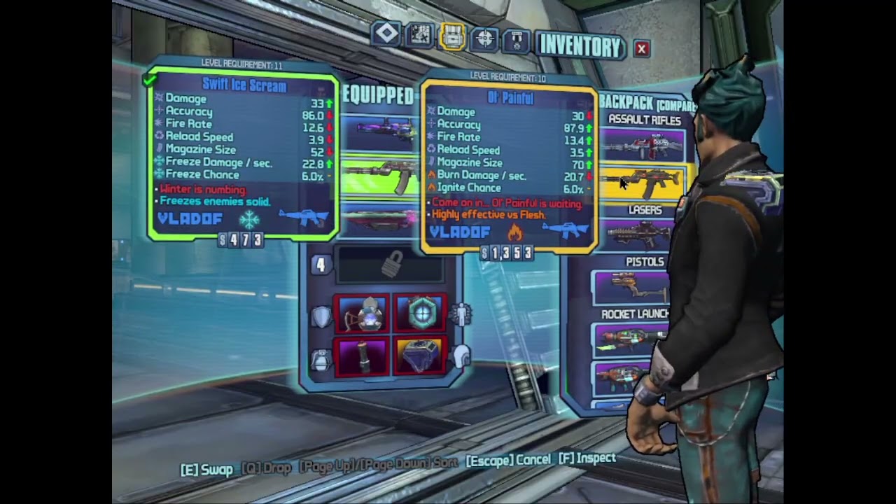 Borderlands TPS Cool Weapons