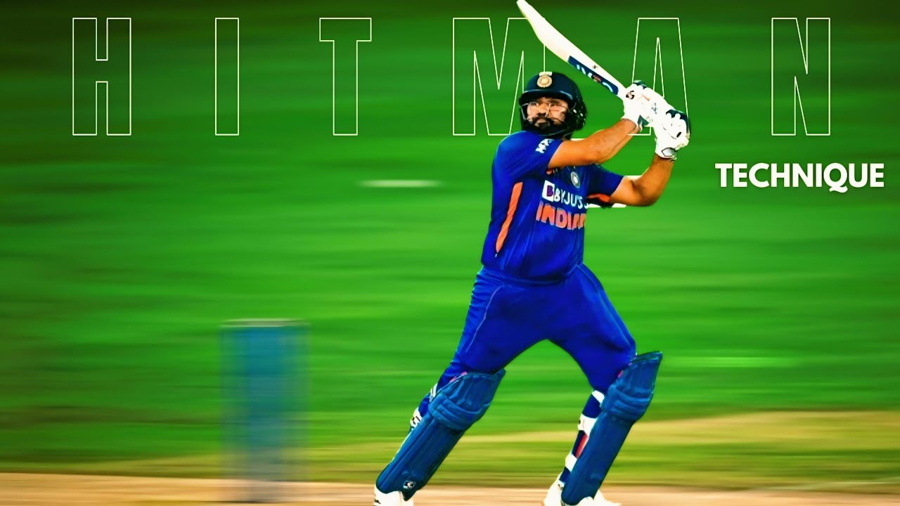 Rohit Sharma Batting Technique Slow-Motion