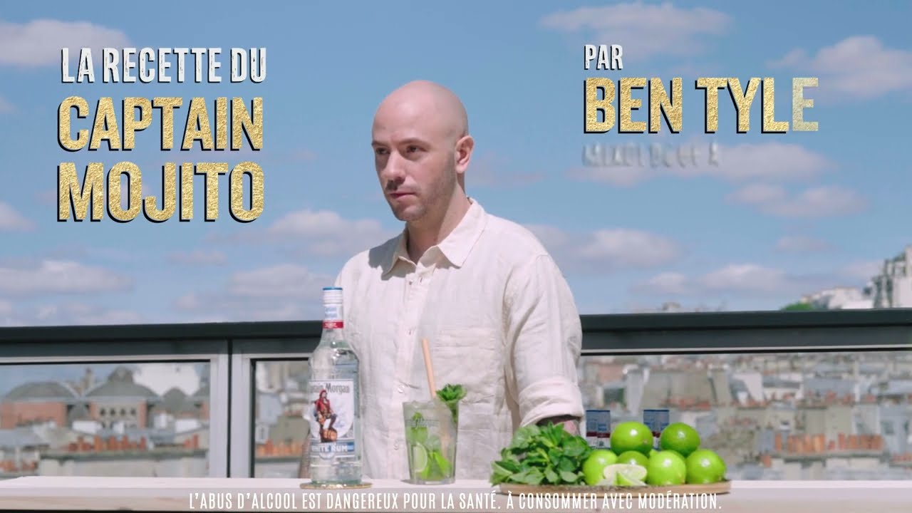 Captain Morgan White Rum - Le Captain Mojito par Ben Tyler