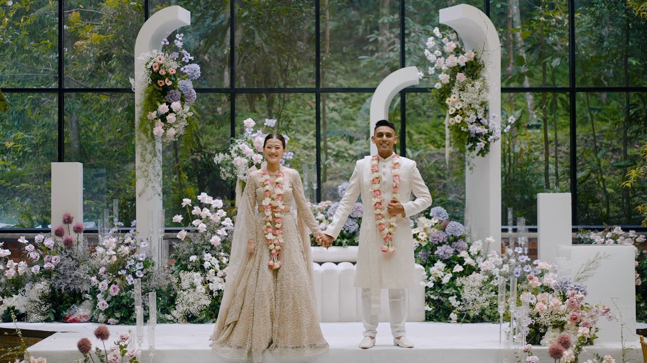 Indian Wedding of Manoj & Khei Qi