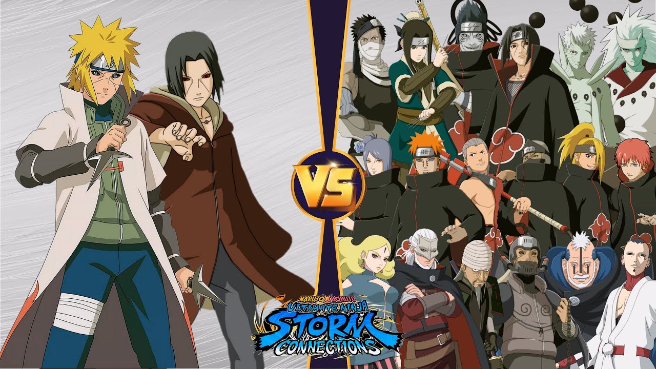 【Минато и Итачи против двух человек. Марафонская битва】 NARUTO X BORUTO Ultimate Ninja STORM CONN...
