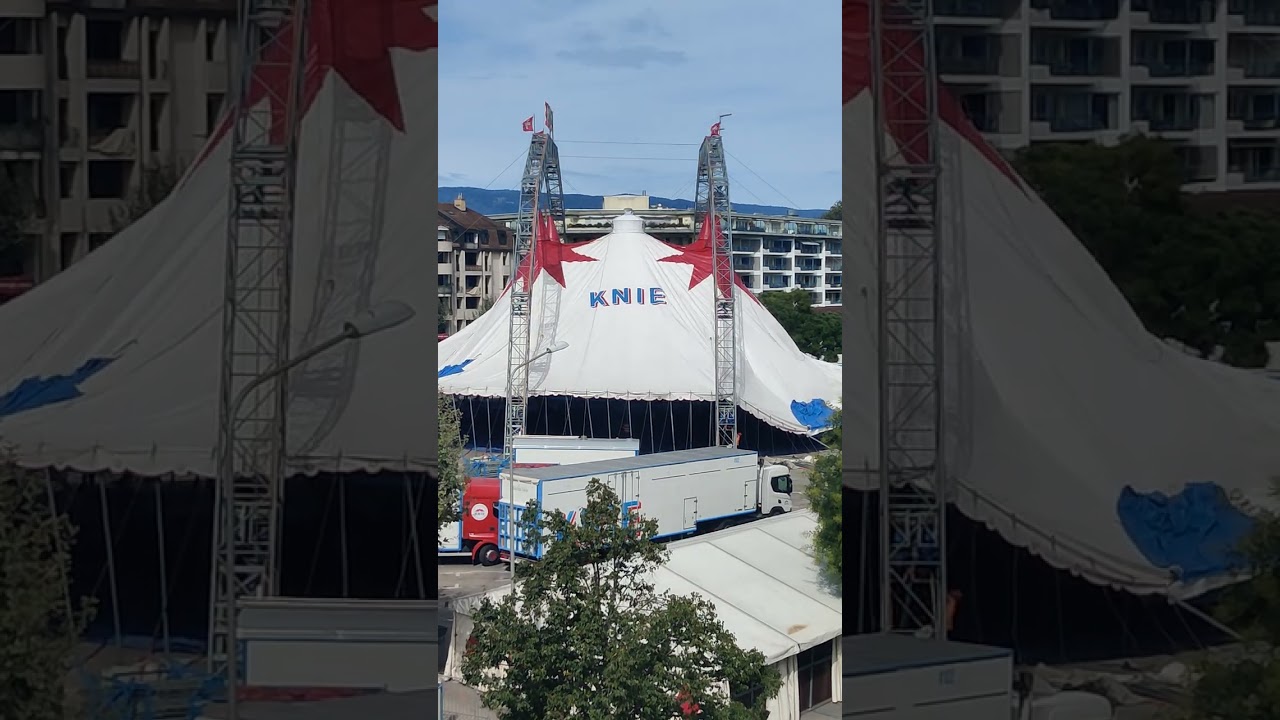 Montage Cirque KNIE