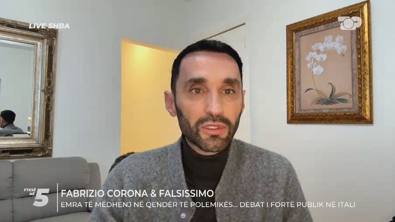 Ka marrë 3.5 Mln Euro/ “Fabrizio Corona e bën për Lekë - Ftesë në 5, Pjesa 2
