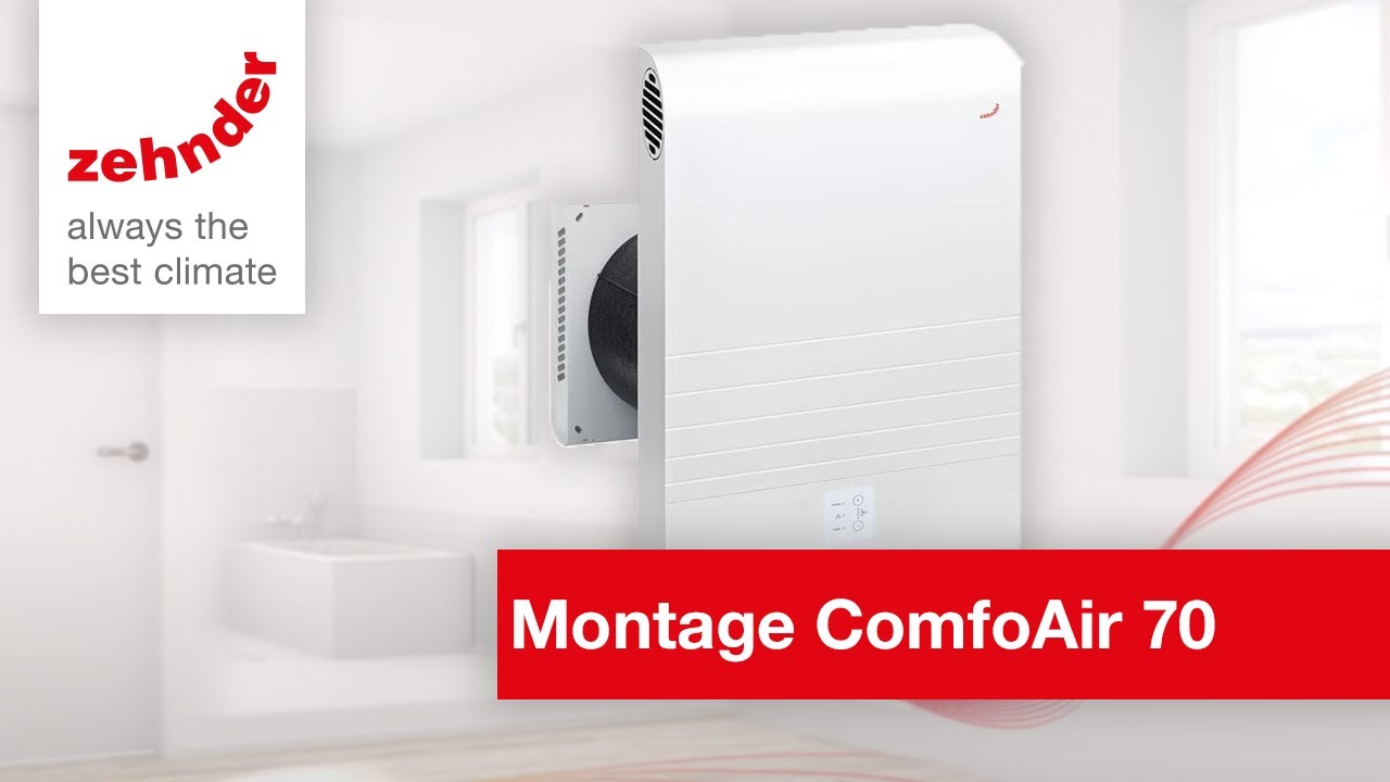 Hoe installeer je de ‘ComfoAir 70’? | Montagevideo | Zehnder Group Nederland