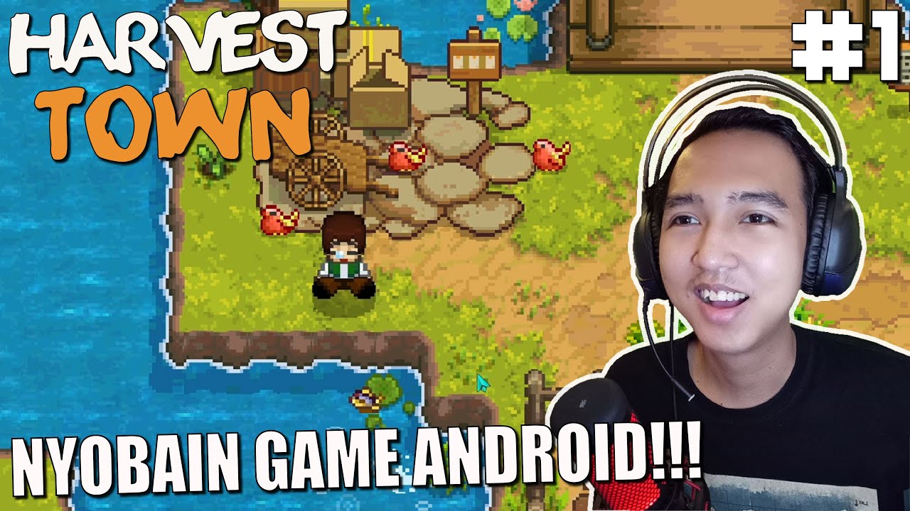 MENCOBA JADI FARMER!!! | HARVEST TOWN INDONESIA Pt 1 | Letsplay W/Riecoo
