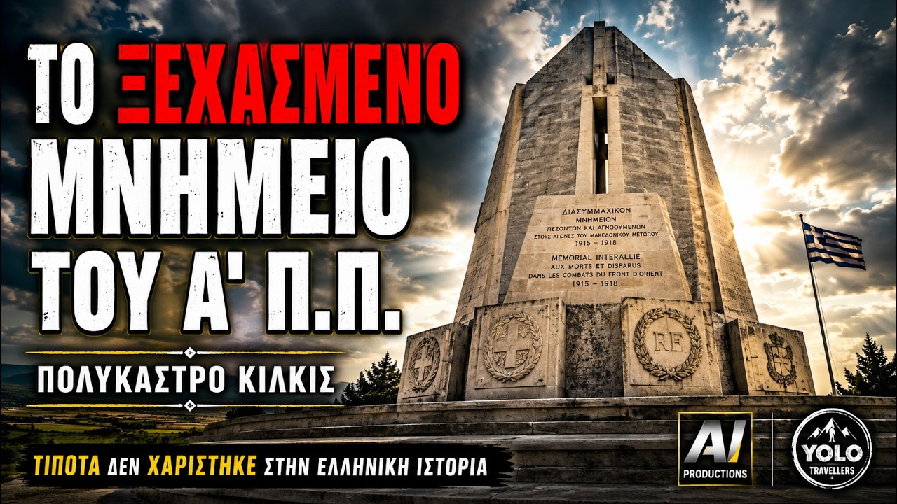 Διασυμμαχικό Μνημείο Πολυκάστρου (Καρασούλι) - Ιnter Allied Memorial WWI Polykastro Karasoúli