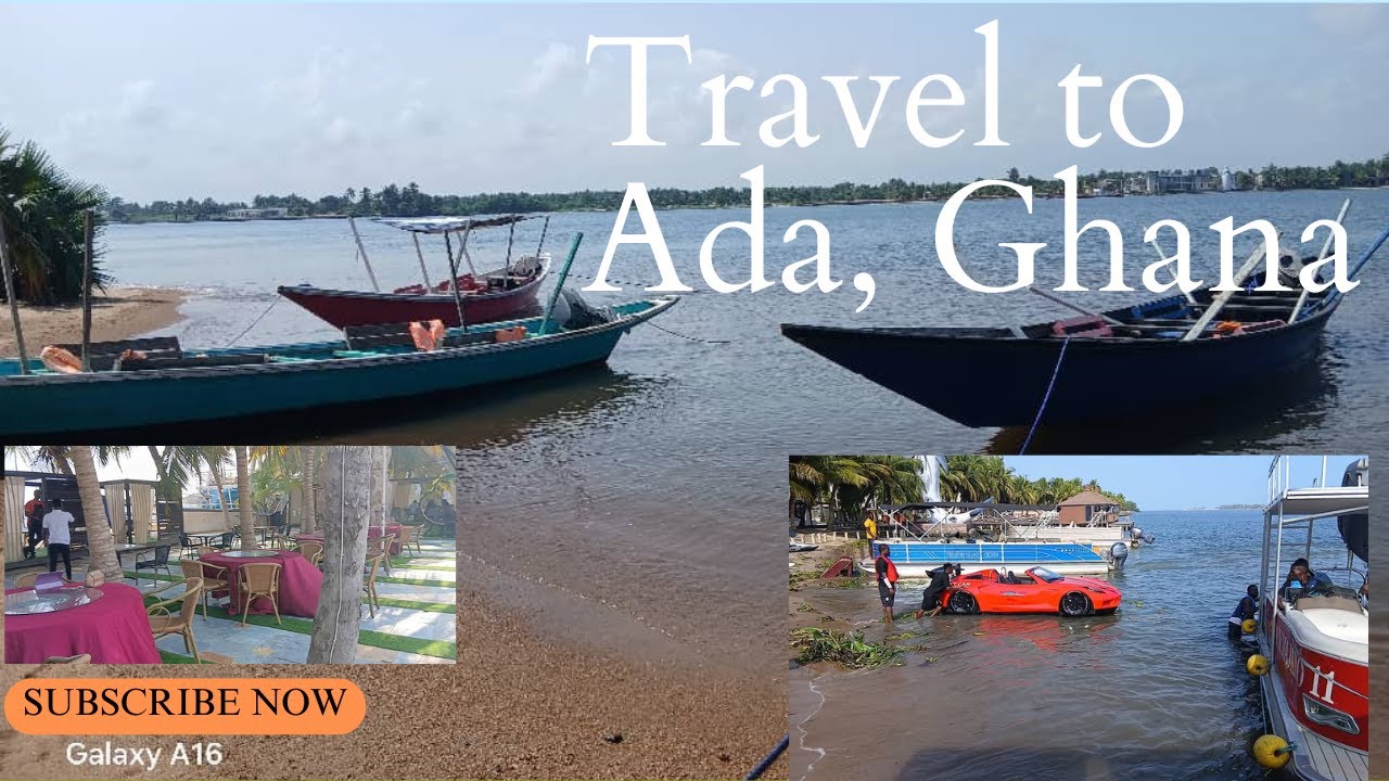 Hidden Gem of Ghana: My Trip to Ada Foah | Nature's Beauty in Ada Ghana – River, Sea & Serenity