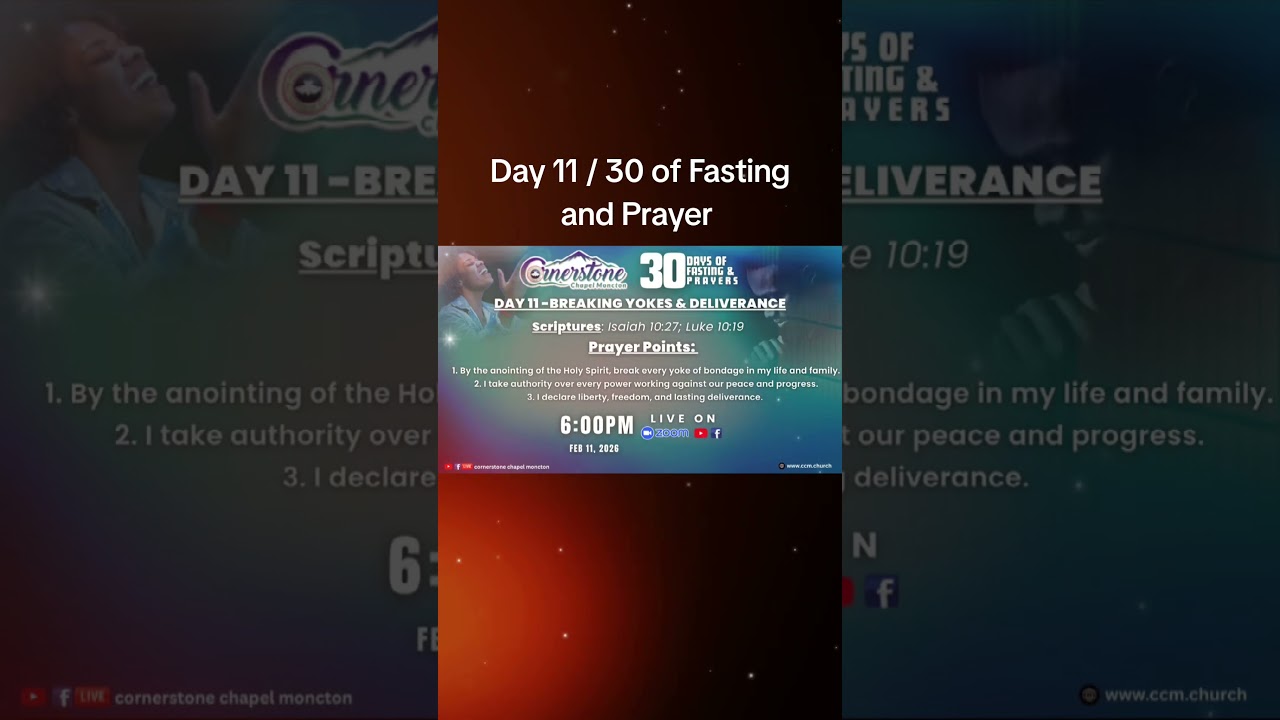 Day 11 / 30 of Fasting and Prayer #rccg #miracle #christian #prayer