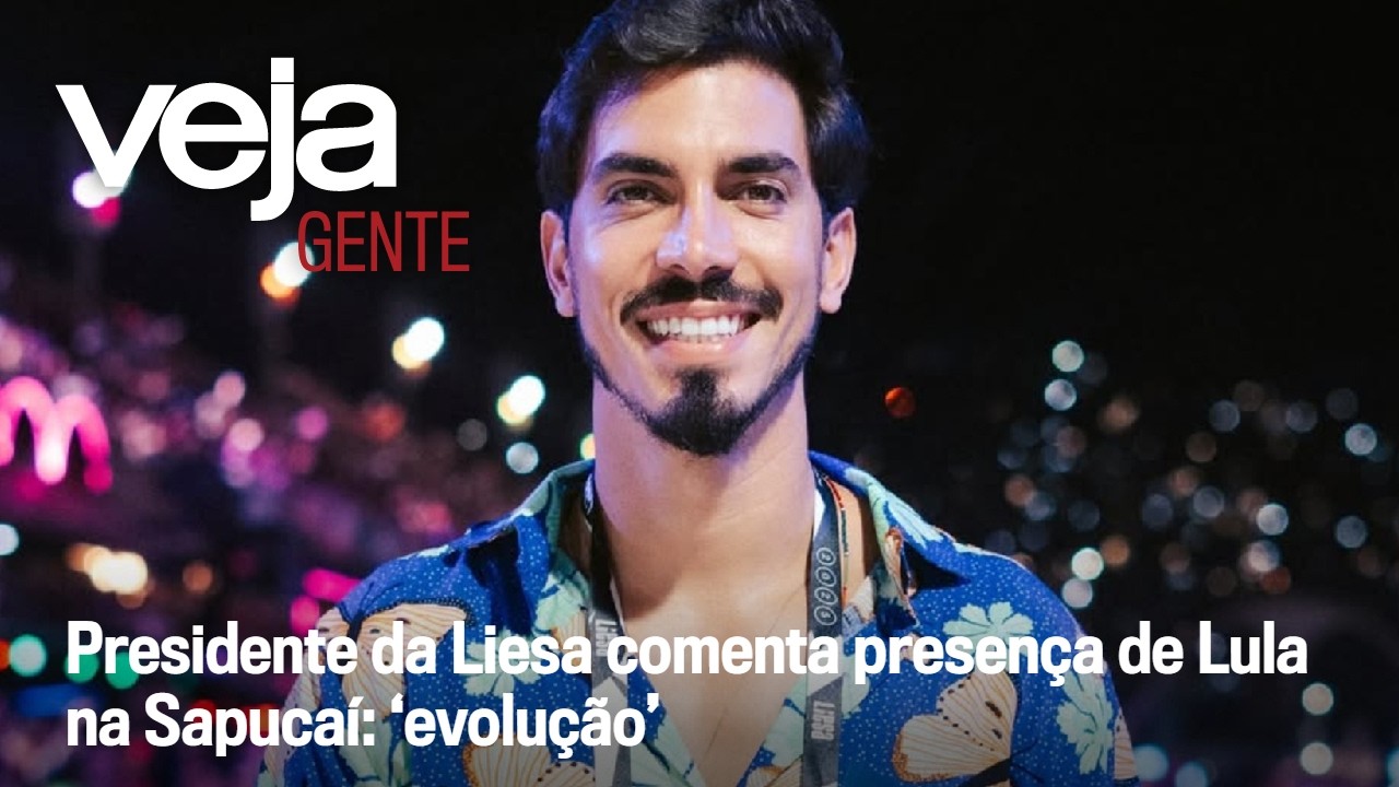 Presidente da Liesa comenta presença de Lula na Sapucaí: ‘evolução’  | VEJA Gente