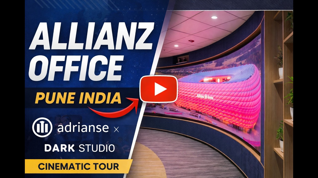Allianz | Premium Workplace Design | Adrianse | Cinematic Office Walkthrough by Dark Studio