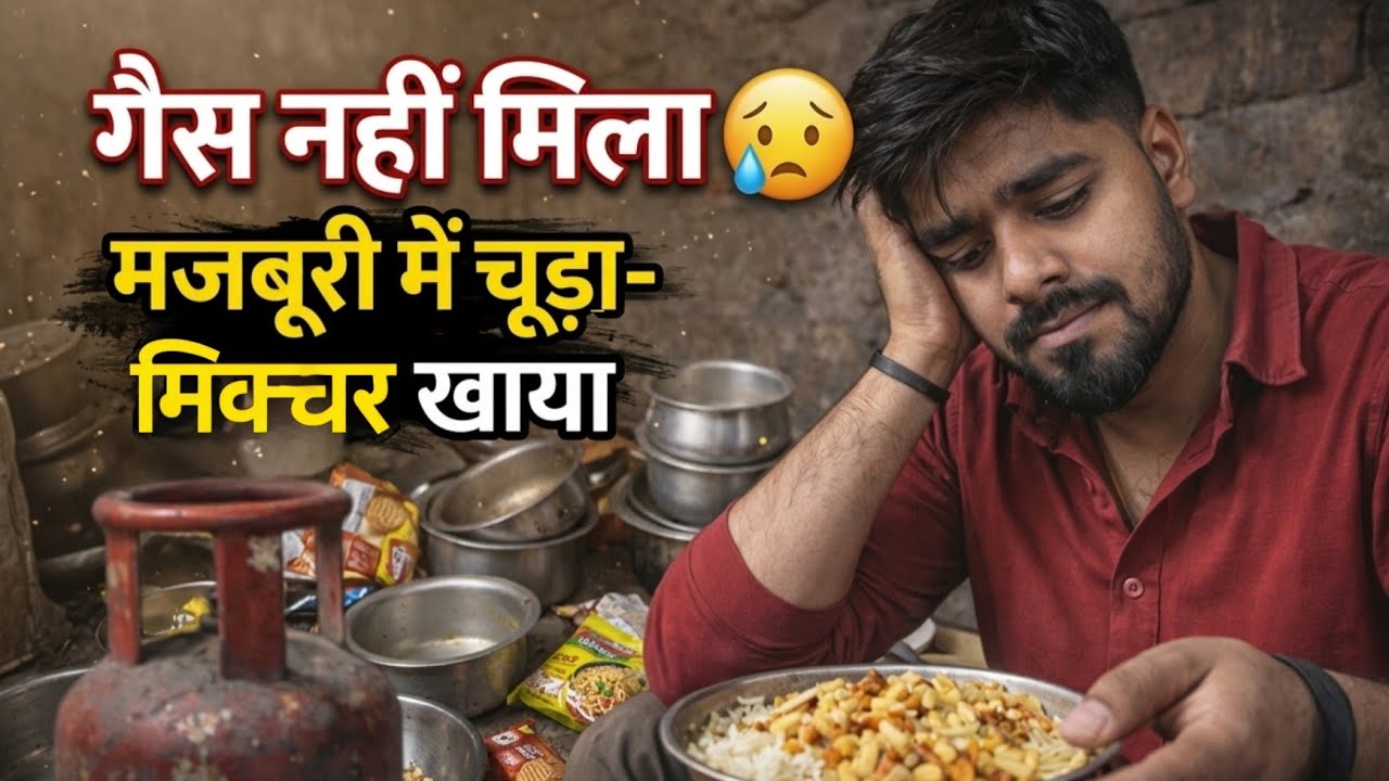 कमाने आए थे सिक्किम… गैस भी नहीं मिली 😔 चूड़ा-मिक्चर खाकर दिन - रात गुजारा | Sikkim Vlogs 9