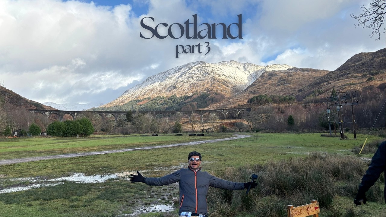 Scotland Road trip (Part-3) - Glenfinnan Viaduct, Harry potter bridge