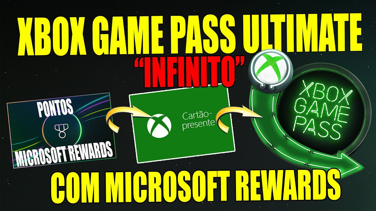 COMO ASSINAR XBOX GAME PASS COM PONTOS DO MICROSOFT REWARDS, ATÉ 36 MESES !