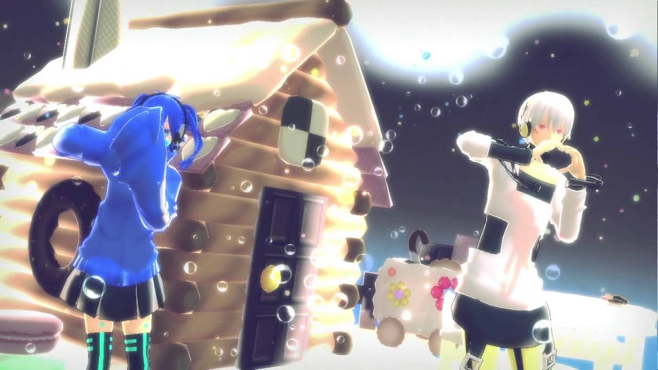 【MMDカゲプロ】エネとコノハで└(＞ワ＜)」L(☍ㅎ.ㅎ)┘しろくまダンス