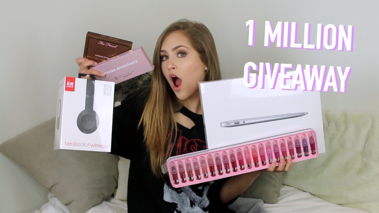 HUGE 1 MILLION SUBSCRIBER GIVEAWAY + THANK YOU!!! | Mel Joy