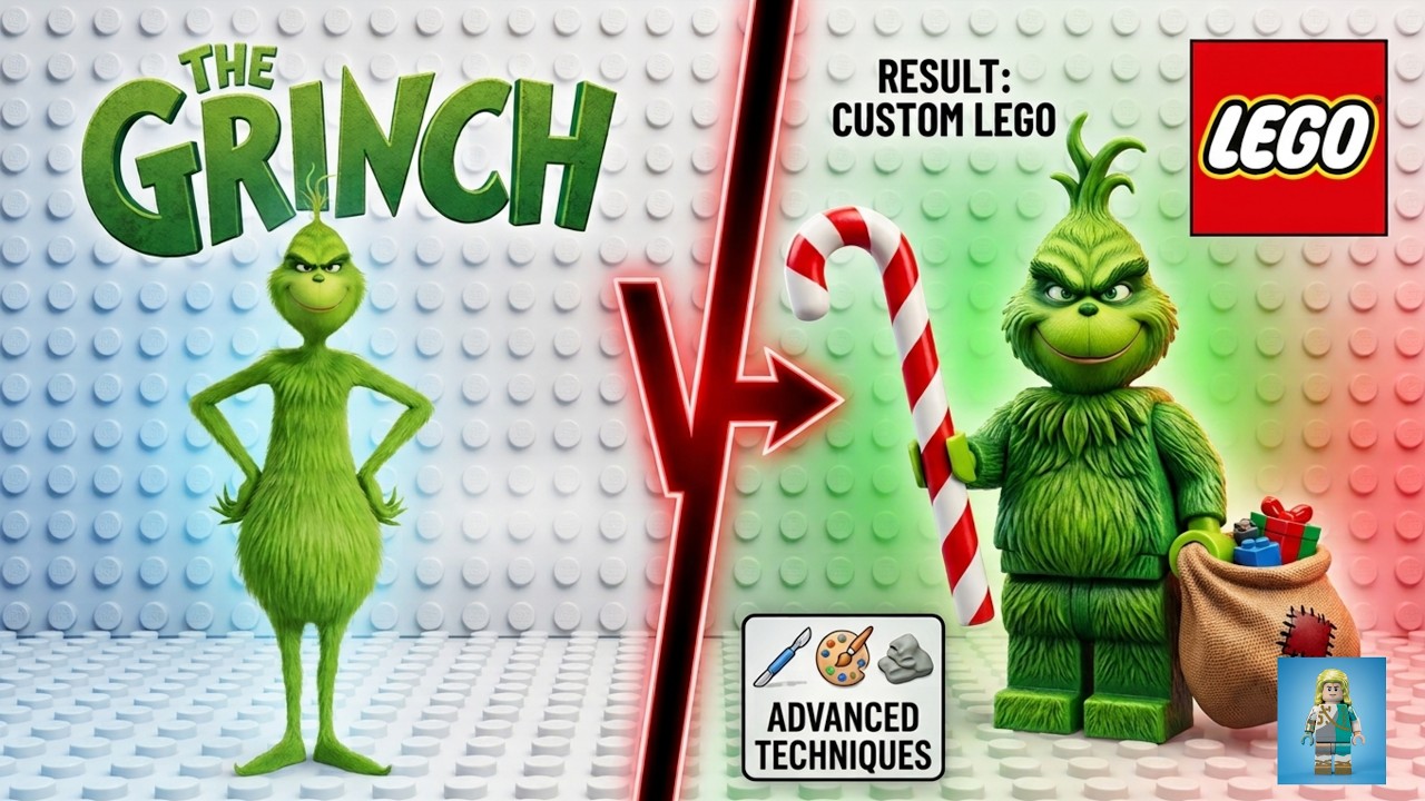 I make The Grinch in LEGO