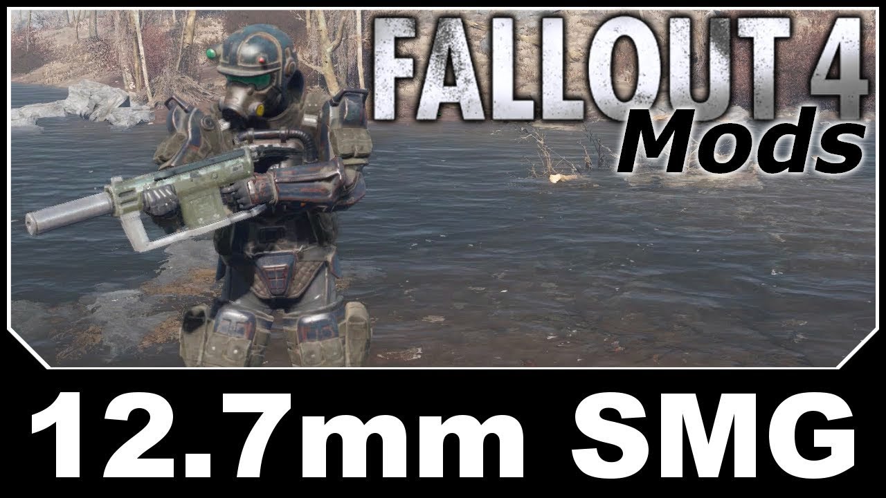 Fallout 4 Mods - 12.7mm SMG from Fallout New Vegas