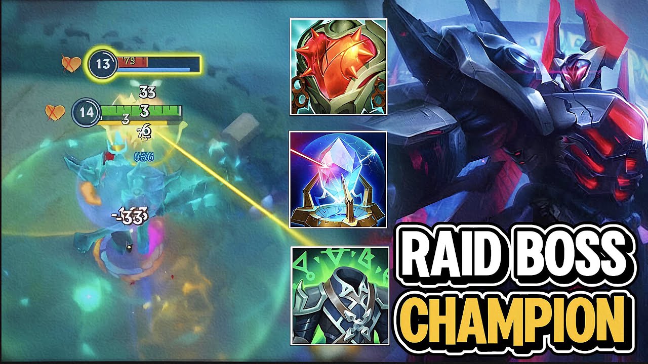 Mordekaiser But I Made Him a Literal RAID BOSS! Wild Rift