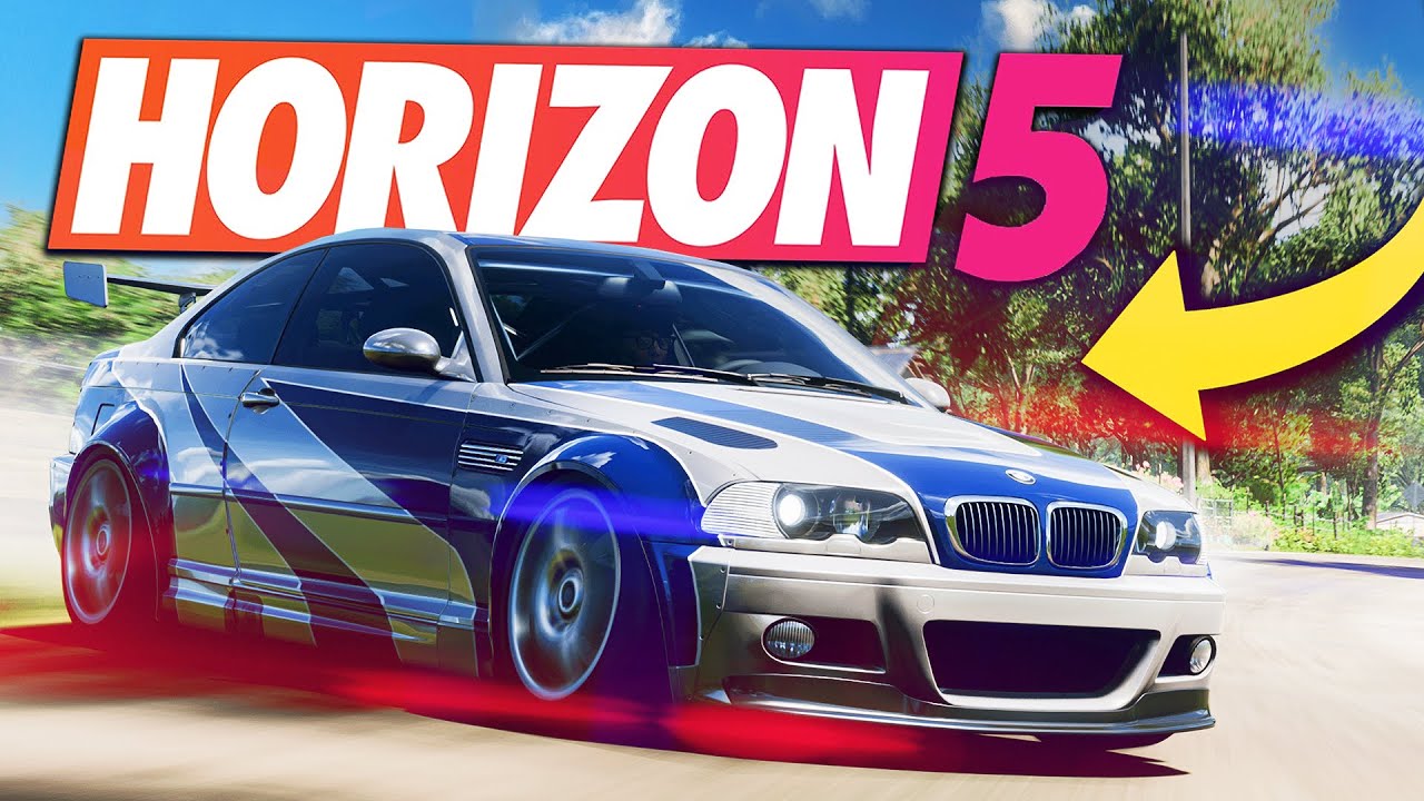NEED FOR SPEED W FORZA HORIZON 5 👮POLICJA VS ZŁODZIEJE Z WIDZAMI 😍 BMW E46 & SUPRA MK5 💪