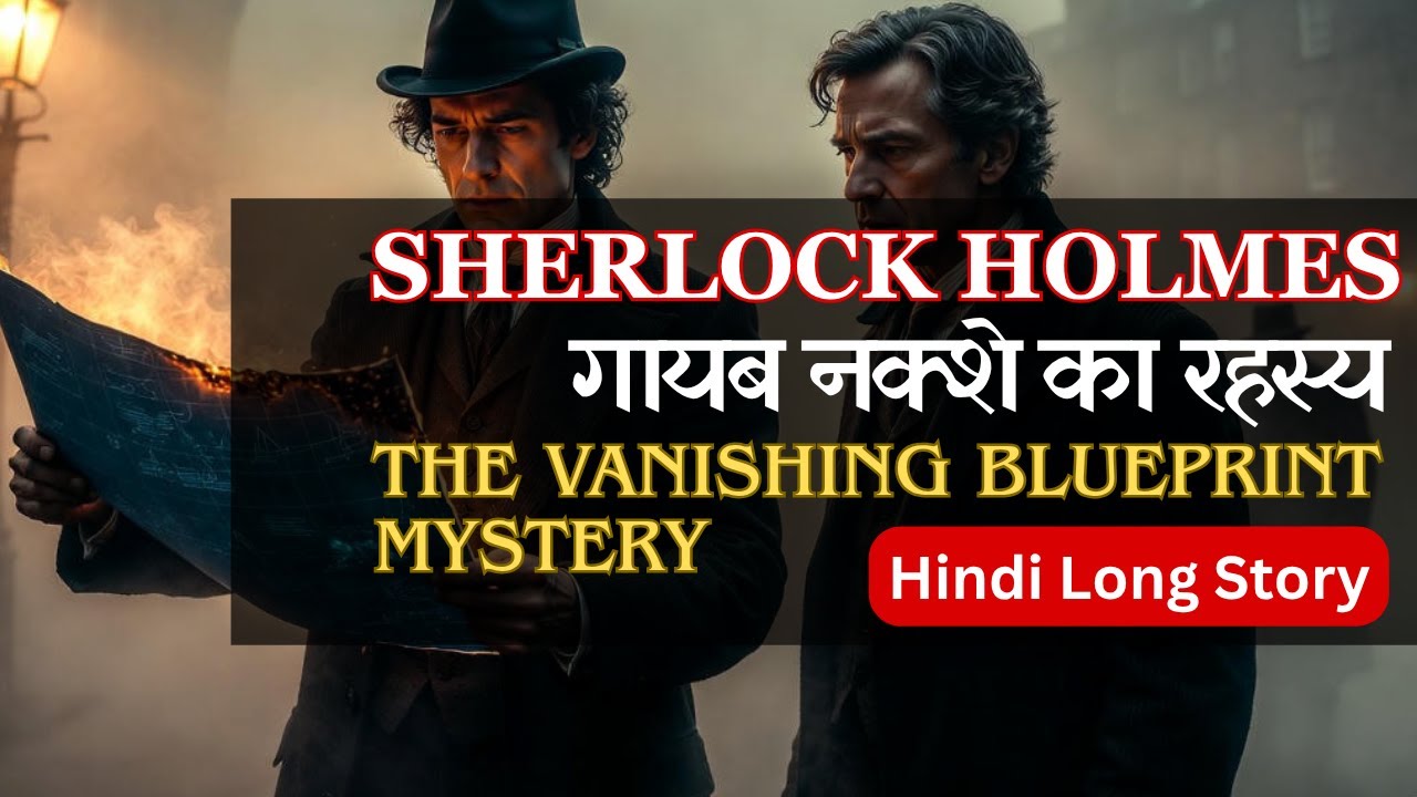 Sherlock Holmes | गायब नक्शे का रहस्य | The Vanishing Blueprint Mystery |Detective Hindi AudioBook