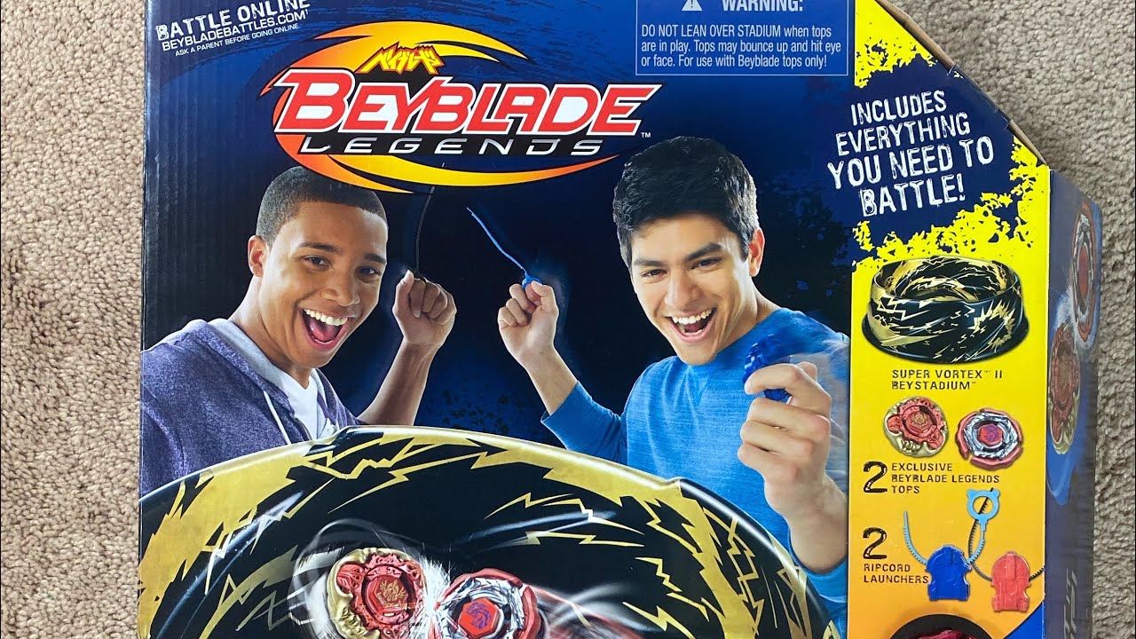 Beyblade Legends SUPER VORTEX BATTLE SET Unboxing & Review! - Beyblade Metal Masters #Beyblade