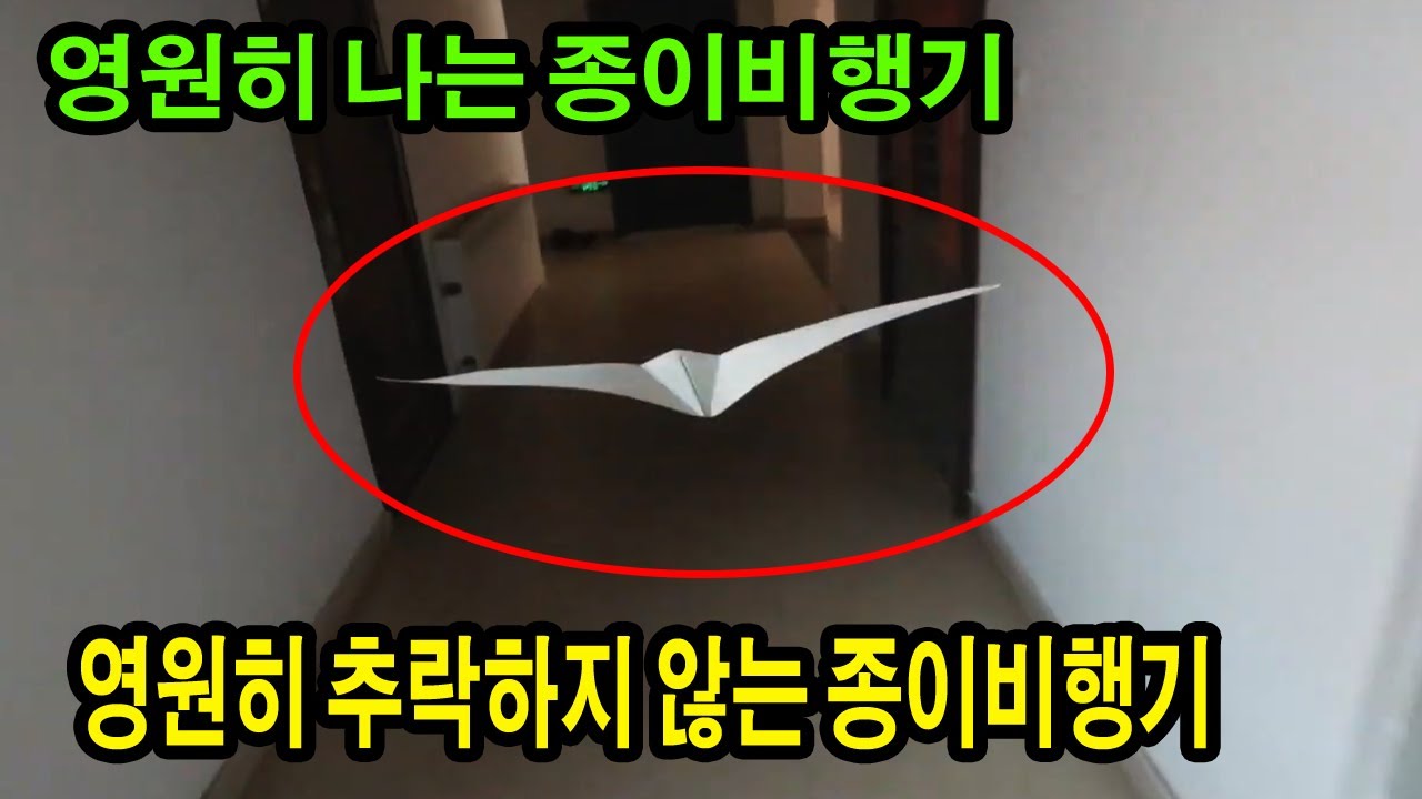 영원히 나는 종이비행기, 세계 1등 종이비행기 접기