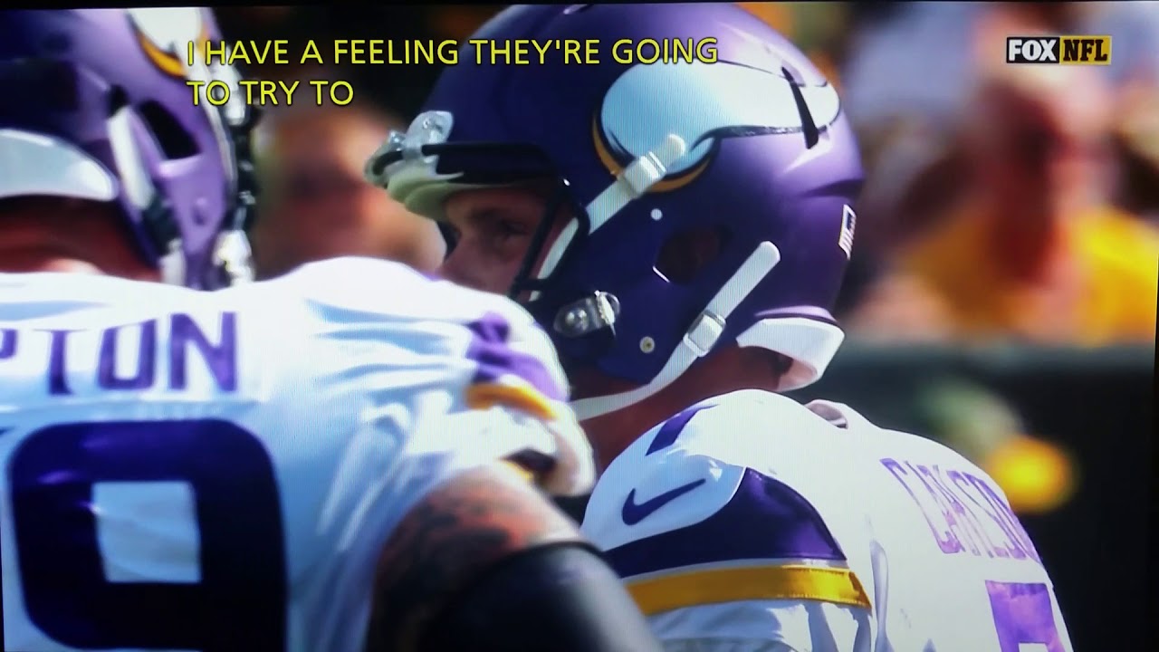 Daniel Carlson #7  3missed field goal attempts Vikings/Packers
