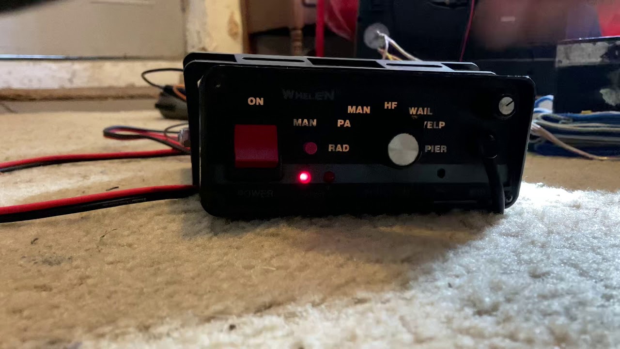 Whelen 295hfs siren