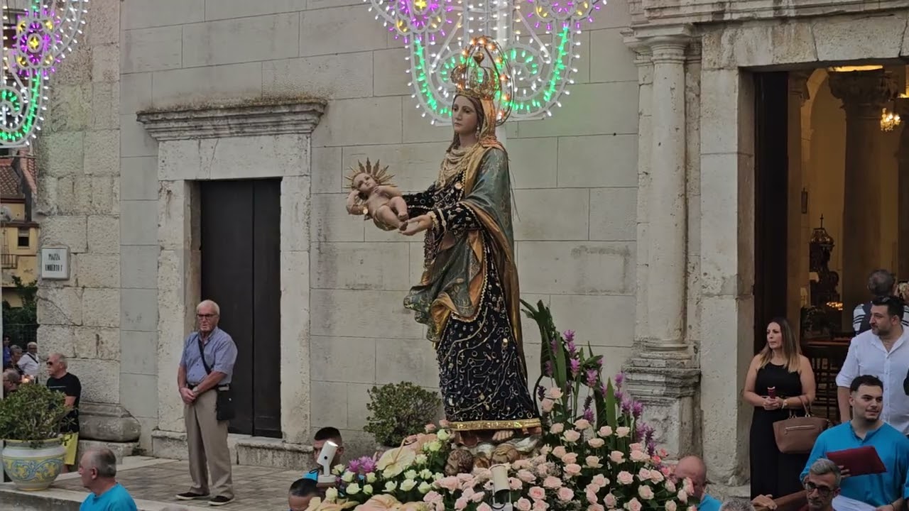 La Processione della Beata Vergine Maria Del Tindari a Condrò (ME) 08/09/24