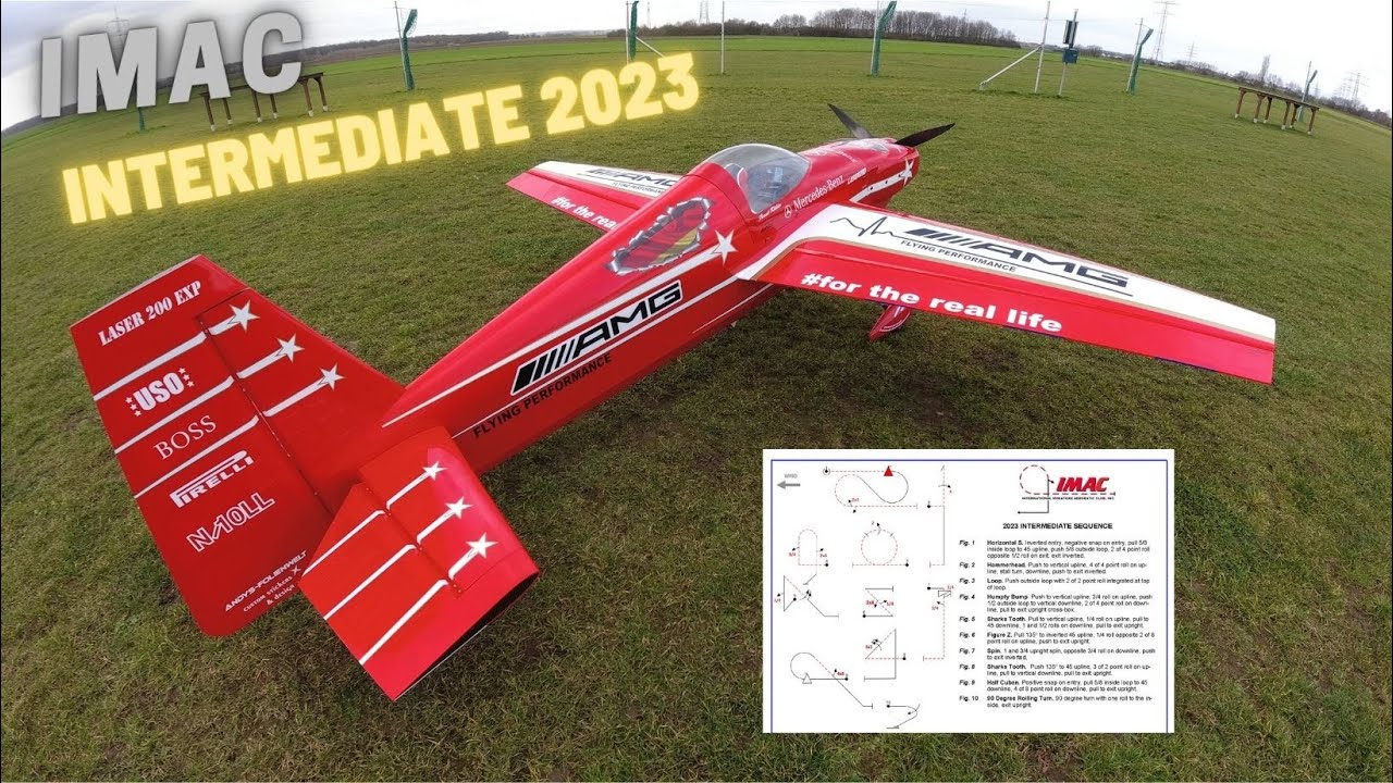 RC | IMAC | Intermediate | 2023 | FUTABA | DLE222 | Extreme Flight | Laser 200 | 125