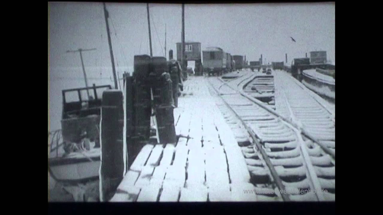 Juist im Winter 1946 - Wochenlang ohne Schiffsverbindung