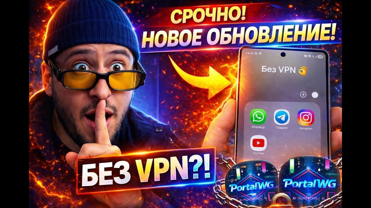 НОВОЕ ОБНОВЛЕНИЕ Как ОБОЙТИ ВСЕ БЛОКИРОВКИ Тelegram WhasАpp СНОВА РАБОТАЮТ На Аndroid илиi Phone ai