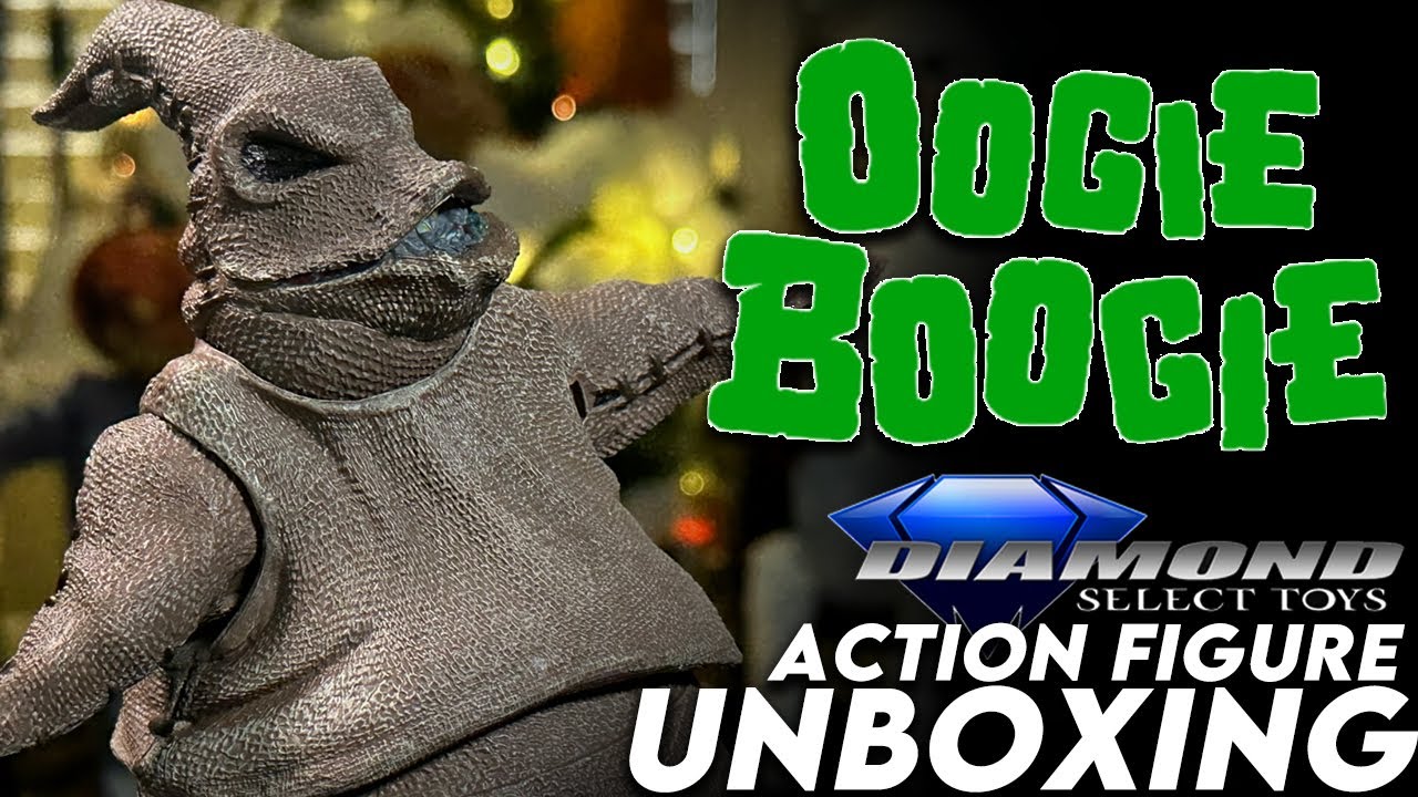 The Nightmare Before Christmas Oogie Boogie Action Figure Unboxing