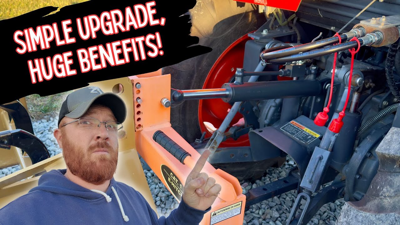 Установка гидравлической верхней тяги на трактор Kubota L4760 | Лучшее соотношение цены и качеств...