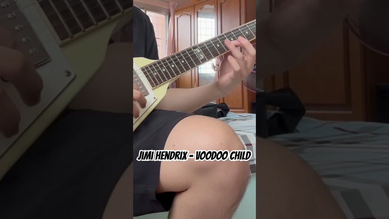 Voodoo Child - Jimi Hendrix no Wah 