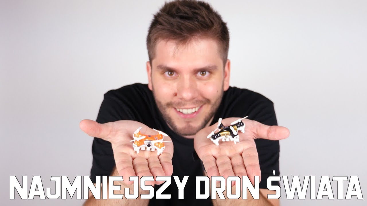 NAJMNIEJSZY NA ŚWIECIE DRON Z KAMERĄ 👌🏻🚁