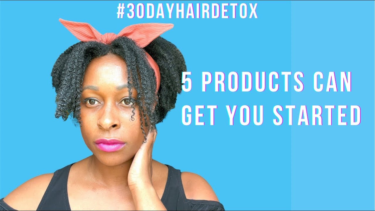 How to start the 30 day hair detox on a budget #30dayhairdetox #4chair