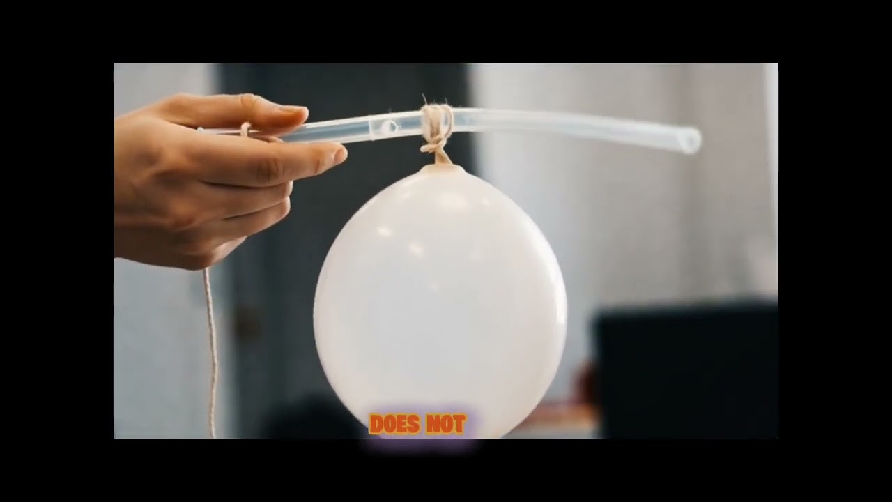 Balloon Rocket Experiment | Learn Newton’s 3rd Law with Fun Science #educational #educational 