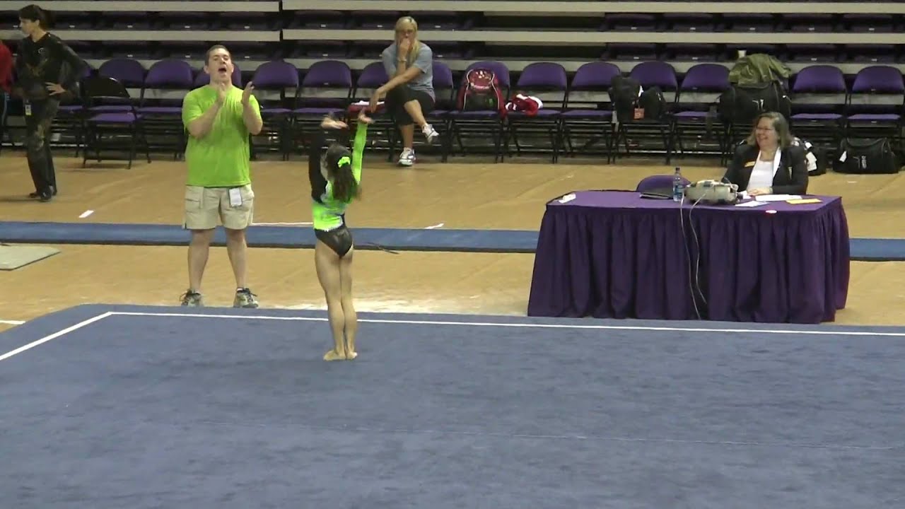 Sydney Converse's Gymnastics Floor Routine - Level 10 Regional Championships - Age 12