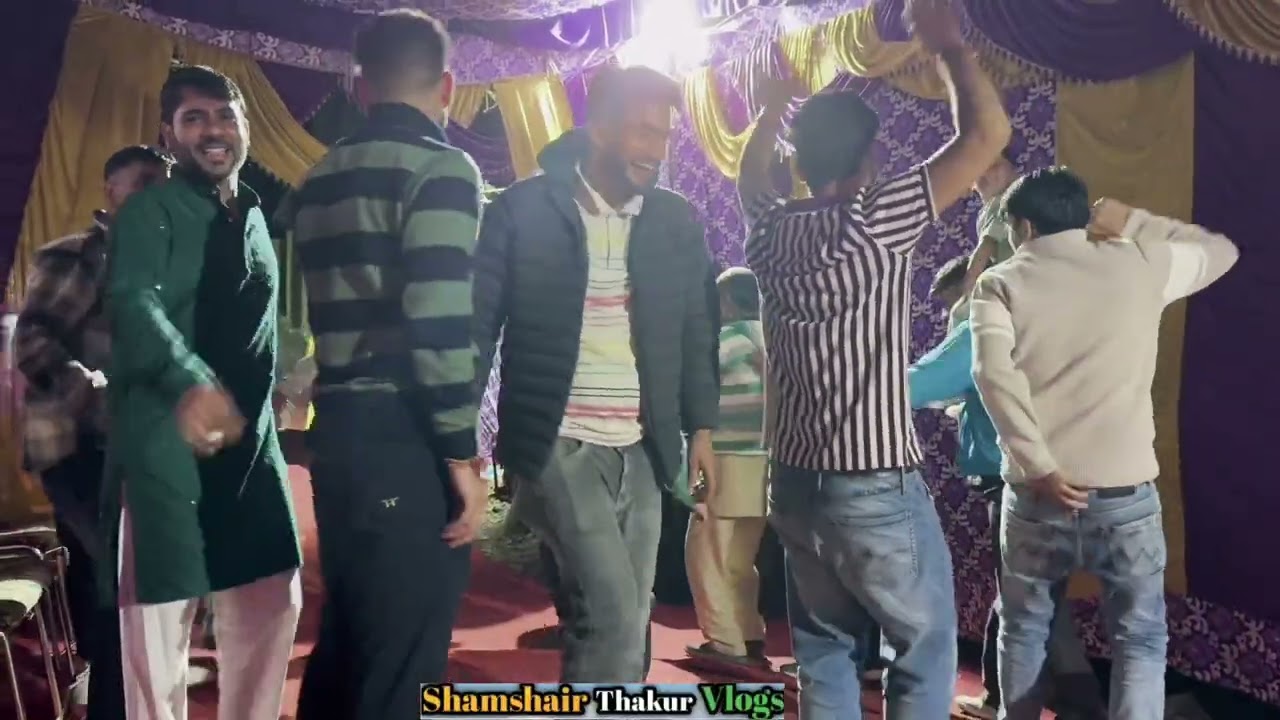 Dance || Pogli Marriage// Bansari // Shamshair Thakur marriage 