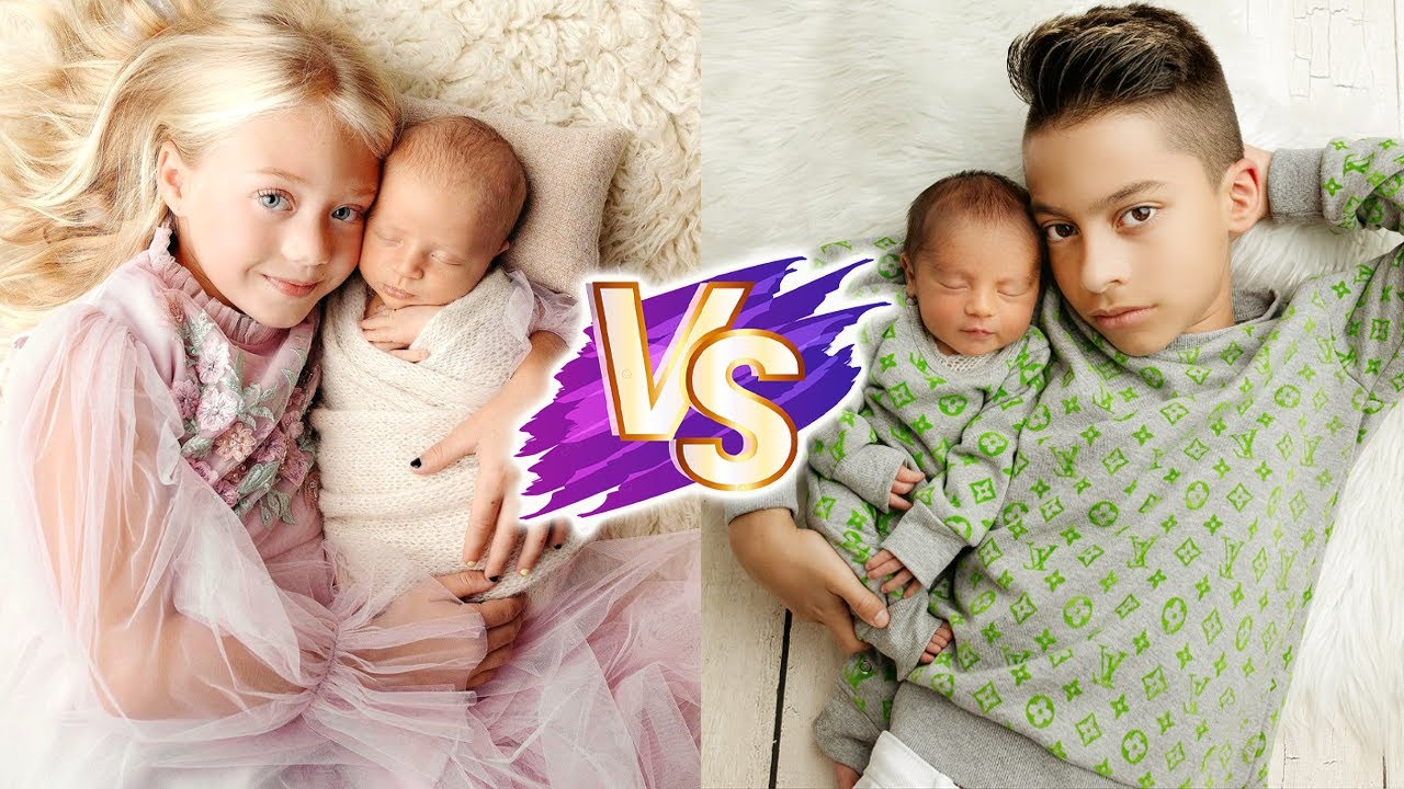 Everleigh Rose VS King Ferran (The Royalty Family) Glow Up Transformations ✨2023 | From Baby To Now