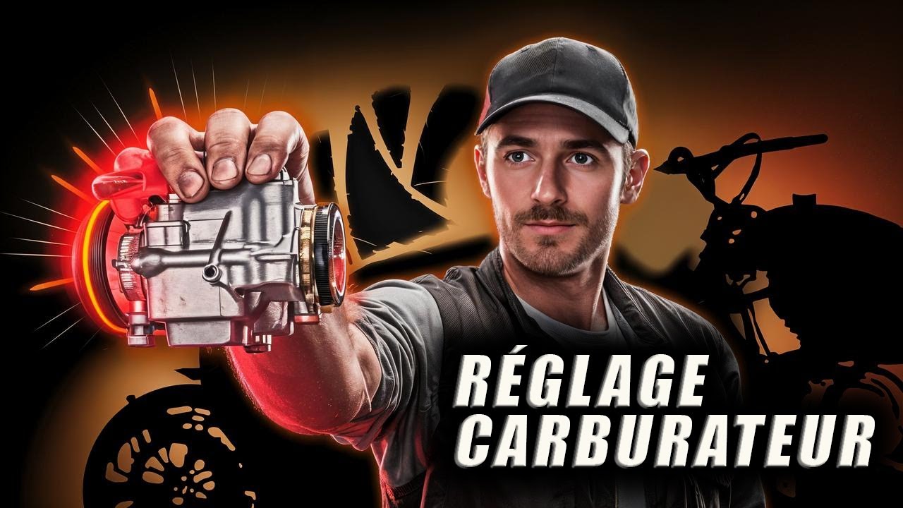 RÉGLAGE CARBURATEUR / suite préparation moto