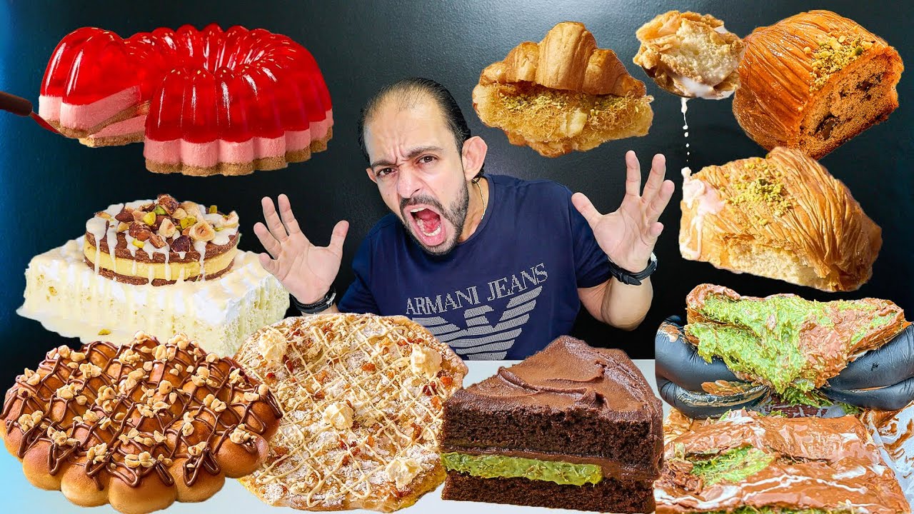 أجدد أختراعات الحلو في مصر 🇪🇬 برجر حلو و ملوخية حلو !!
